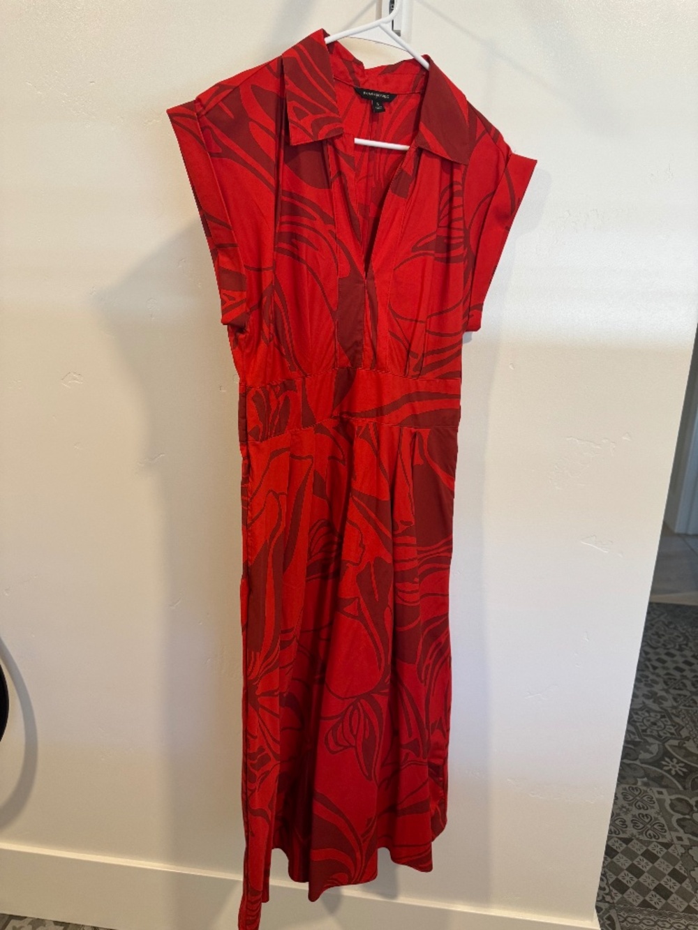 Banana Republic New Poplin Dress with Pockets